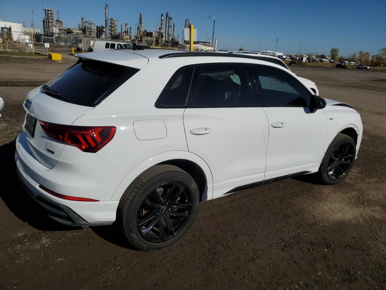 2024 Audi Q3 VIN WA1DECF36R1020275 Copart auction photo, front end damage thumbnail 3