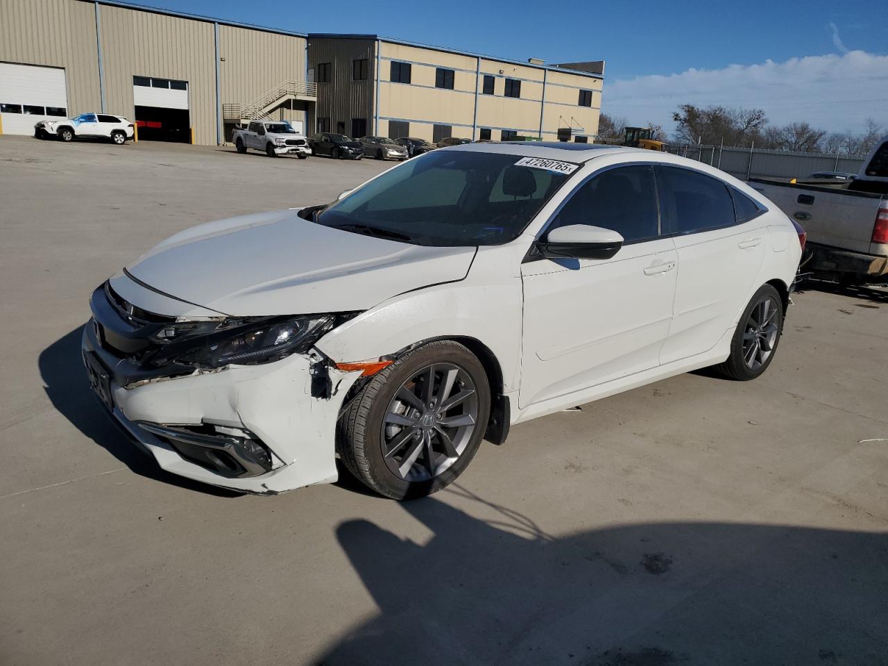 2021 Honda Civic VIN 2HGFC1F36MH703582