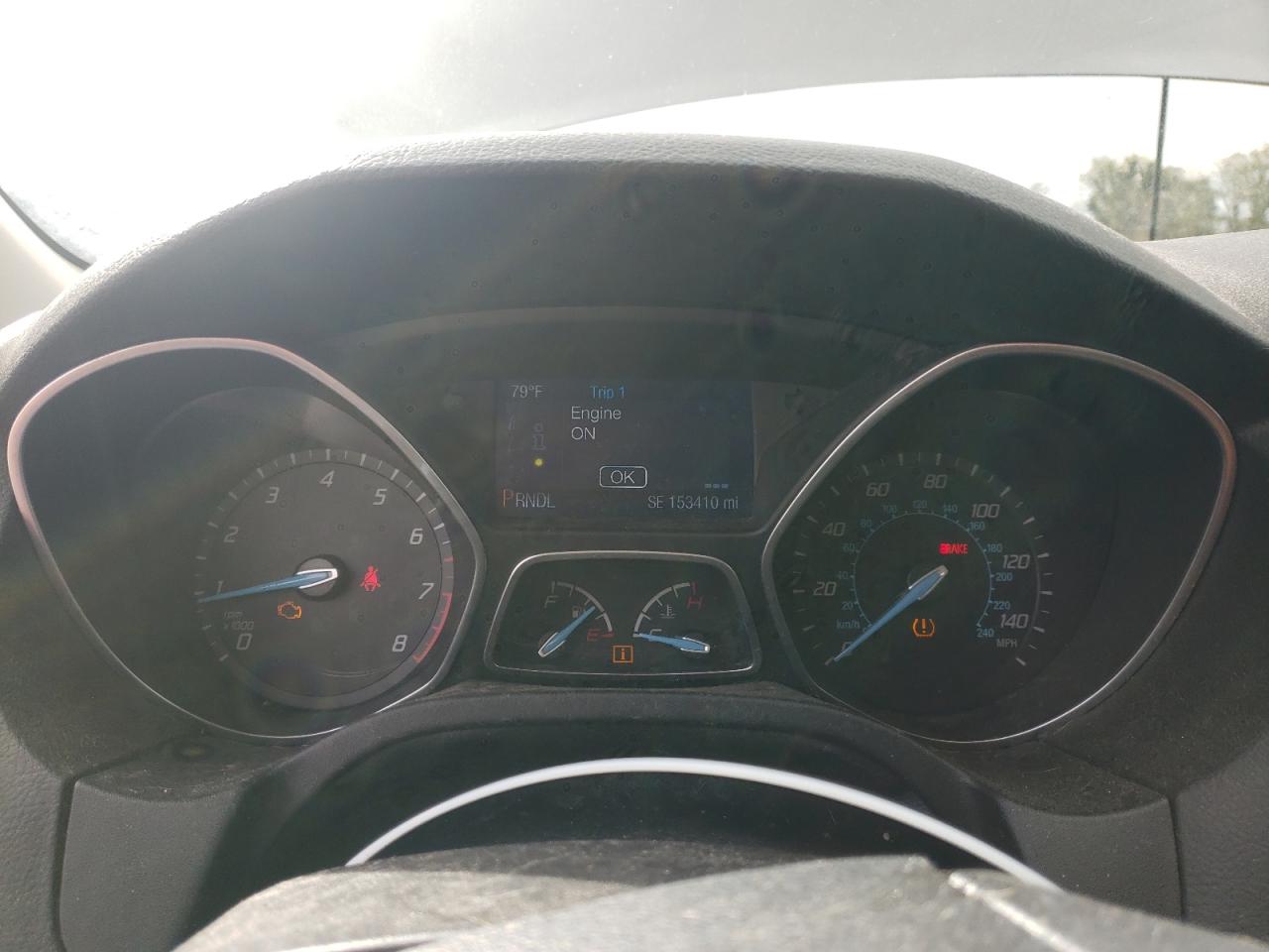 2014 Ford Focus VIN 1FADP3F20EL304688 Copart auction photo, side damage thumbnail 9