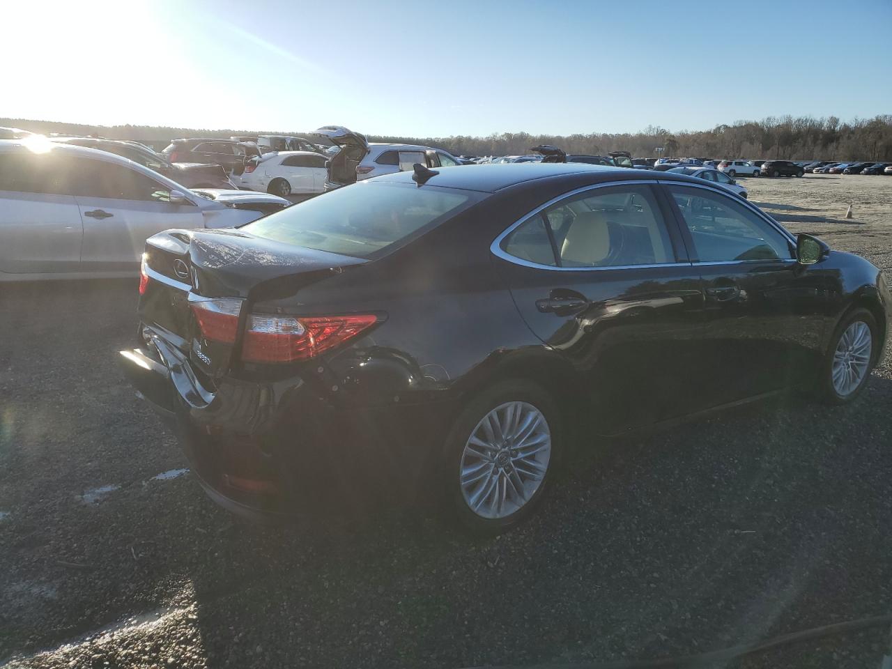2014 Lexus ES VIN JTHBK1GG4E2122902 Copart auction photo, rear end damage thumbnail 3