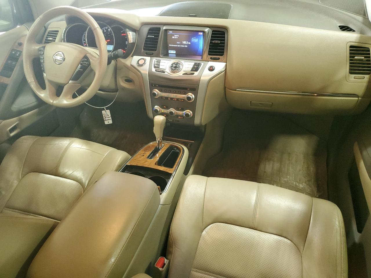 2014 Nissan Murano VIN JN8AZ1MUXEW403716 Copart auction photo, front end damage thumbnail 8