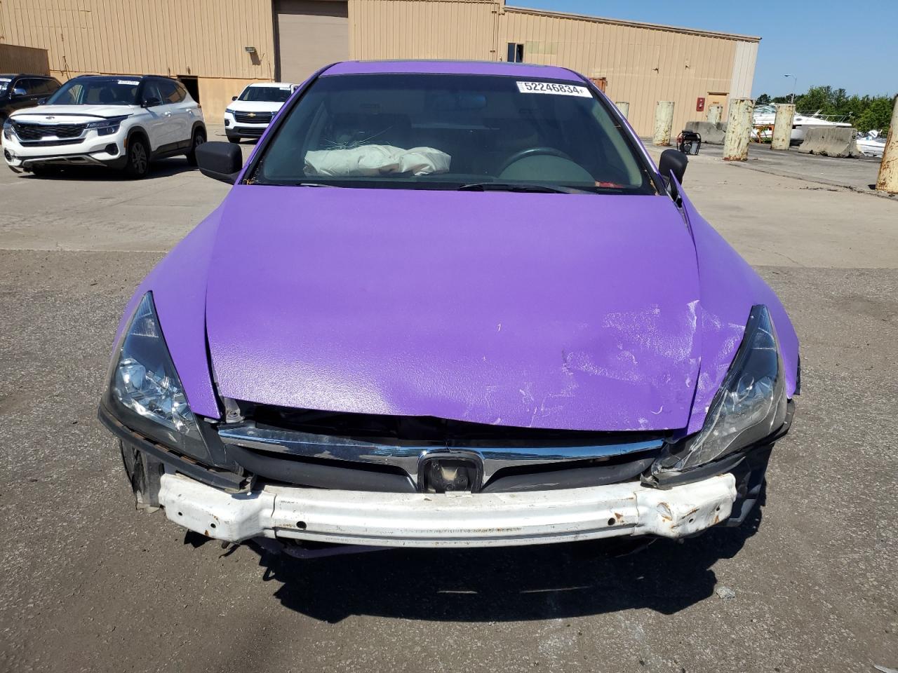 2006 Honda Accord VIN 1HGCM56786A095365 Copart auction photo, front end damage thumbnail 5