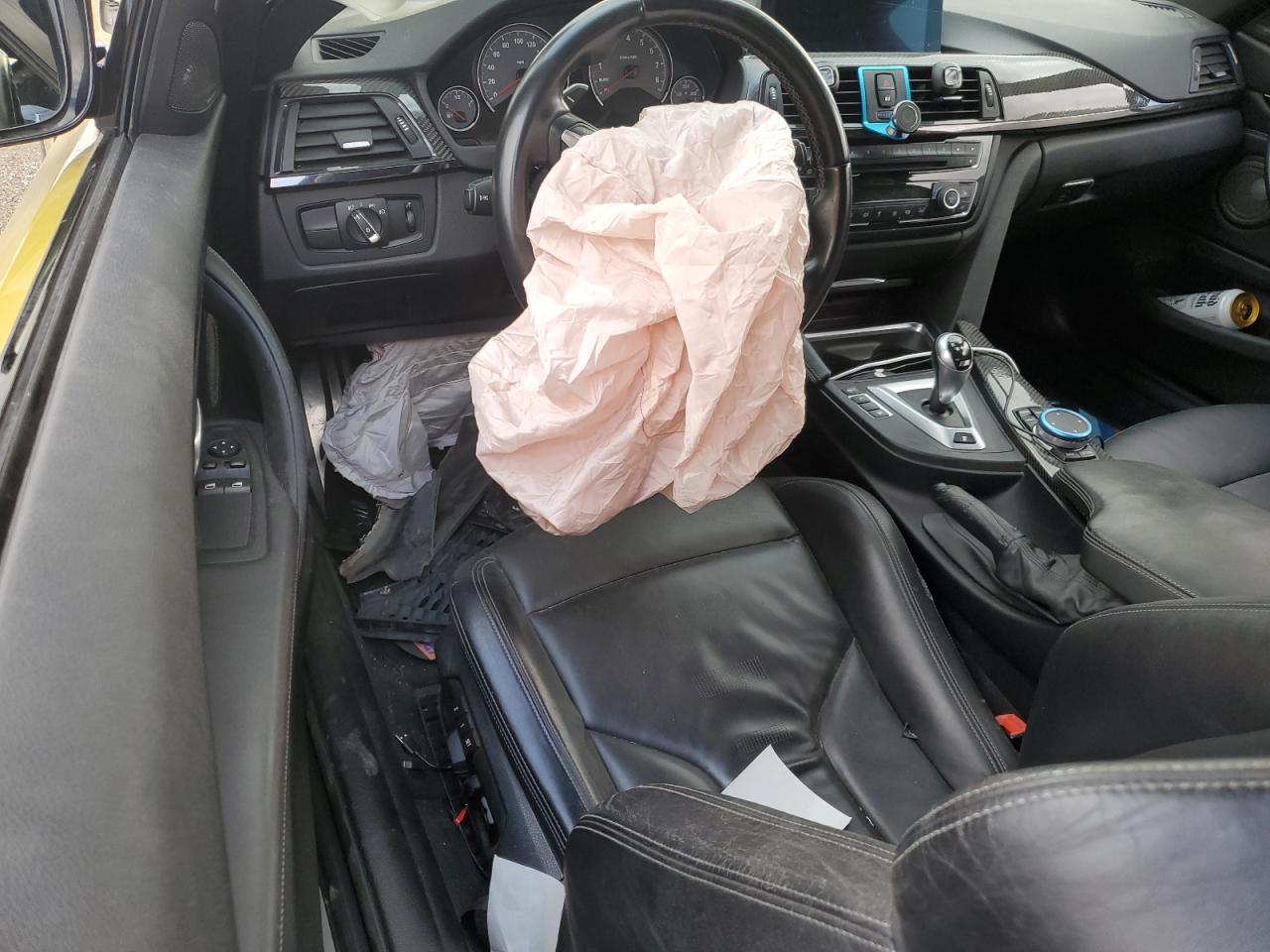 2015 BMW M4 VIN WBS3R9C55FK331225 Copart auction photo, front end damage thumbnail 8