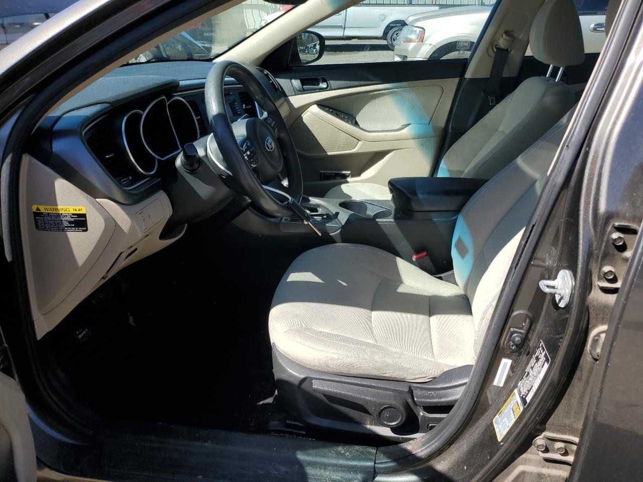 2015 KIA Optima VIN 5XXGM4A76FG396299 Copart auction photo, front end / minor dent/scratches damage thumbnail 7