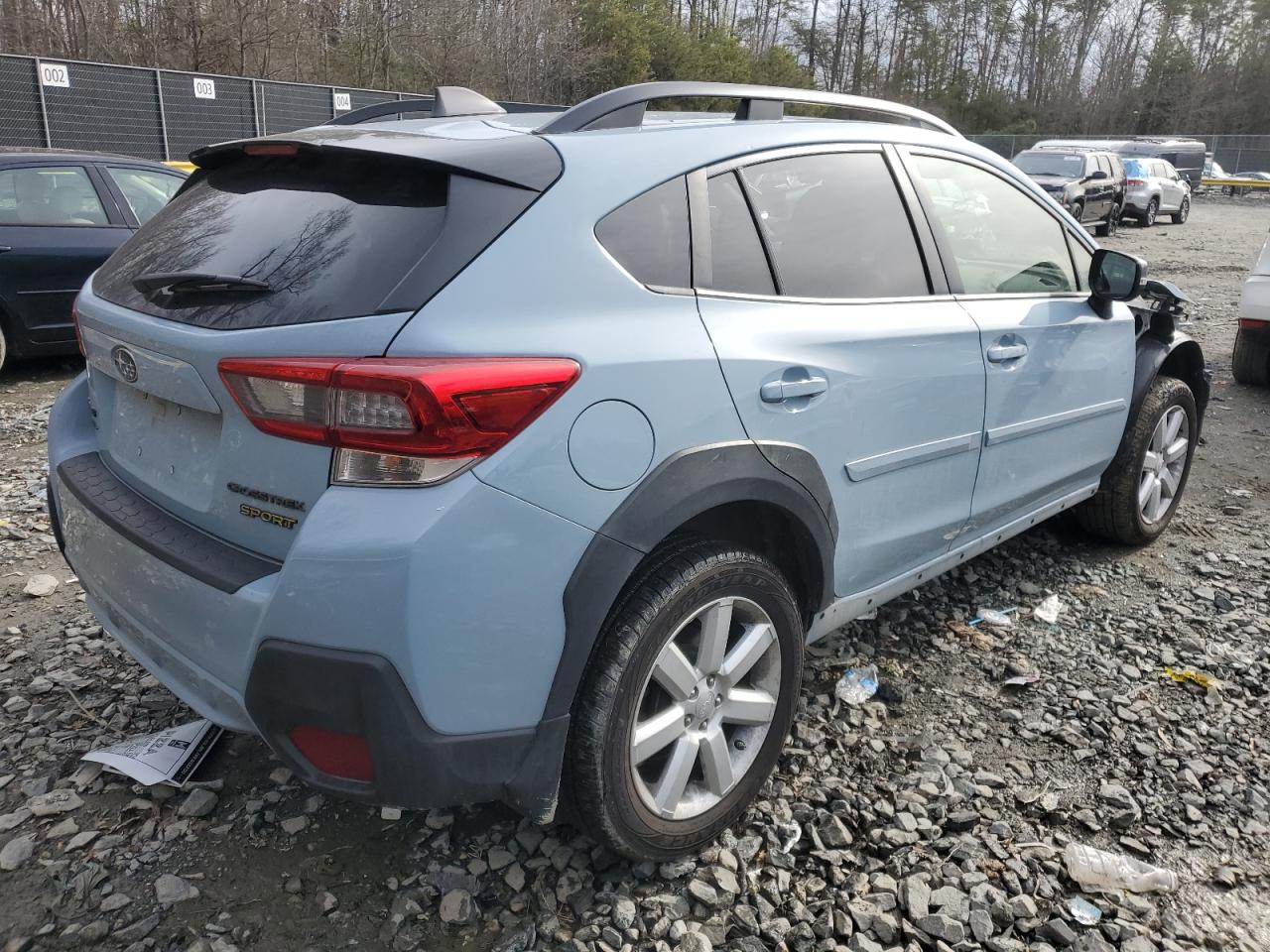 2021 Subaru XV VIN JF2GTHSC4MH370307 Copart auction photo, front end damage thumbnail 3
