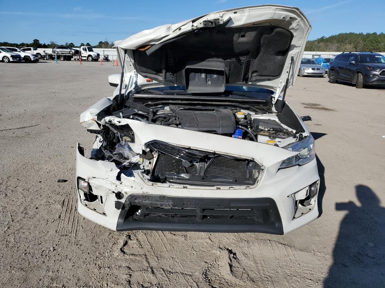 2021 Subaru WRX VIN JF1VA1A68M9819390 Copart auction photo, front end / rear end damage thumbnail 5