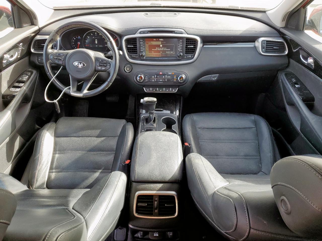 2017 KIA Sorento VIN 5XYPKDA59HG227266 Copart auction photo, burn damage thumbnail 8