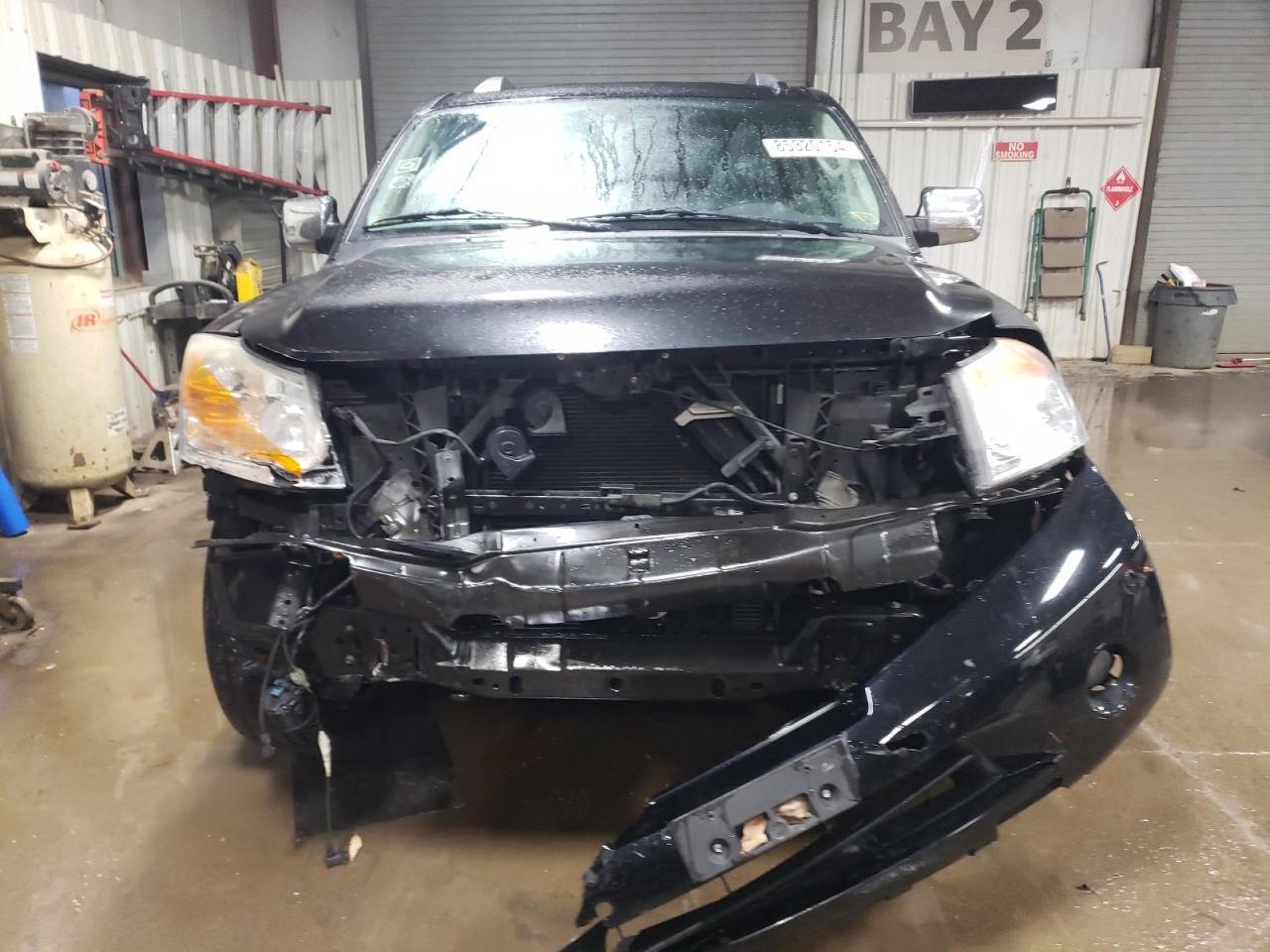 2010 Nissan Armada VIN 5N1AA0NE1AN602668 Copart auction photo, front end damage thumbnail 5