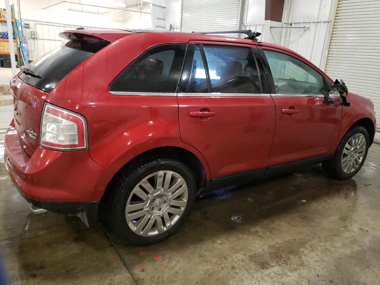 2008 Ford Edge VIN 2FMDK49C68BA83018 Copart auction photo, all over / hail damage thumbnail 3