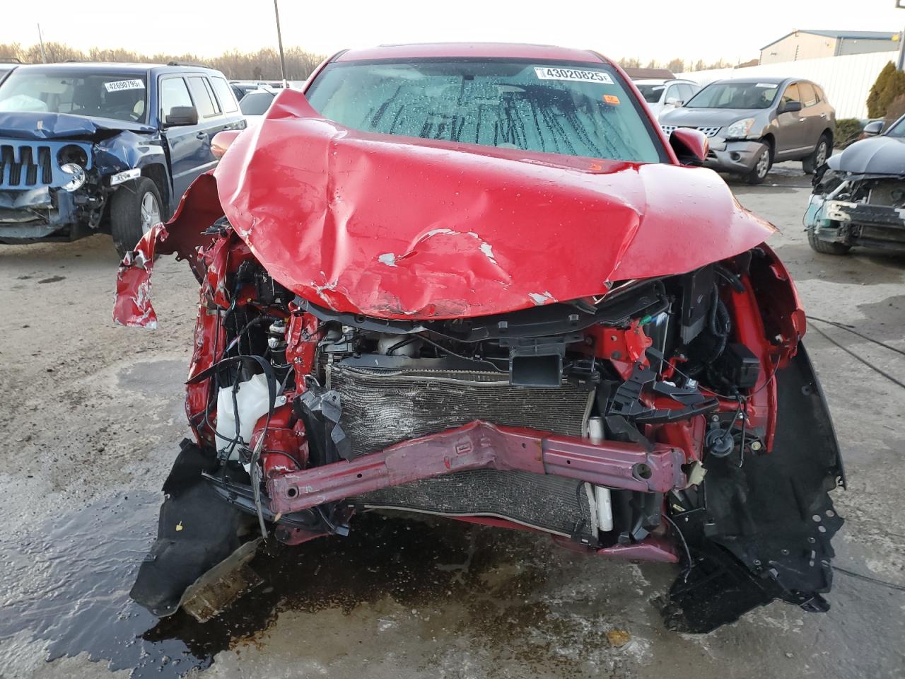 2017 Honda HR-V VIN 3CZRU5H58HG707311 Copart auction photo, front end damage thumbnail 5