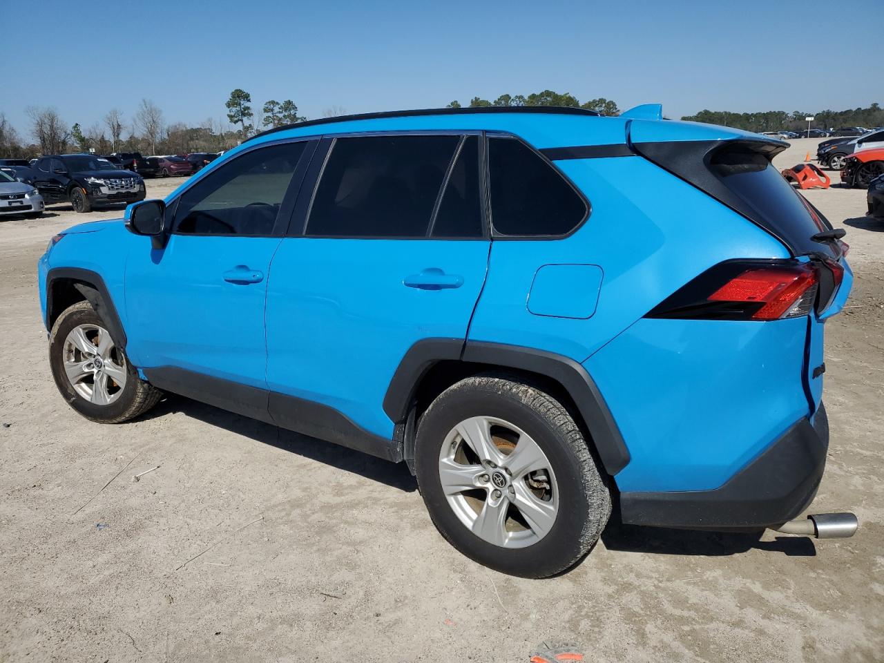 2021 Toyota RAV 4 VIN 2T3W1RFVXMW155364 Copart auction photo, rear end / front end damage thumbnail 2