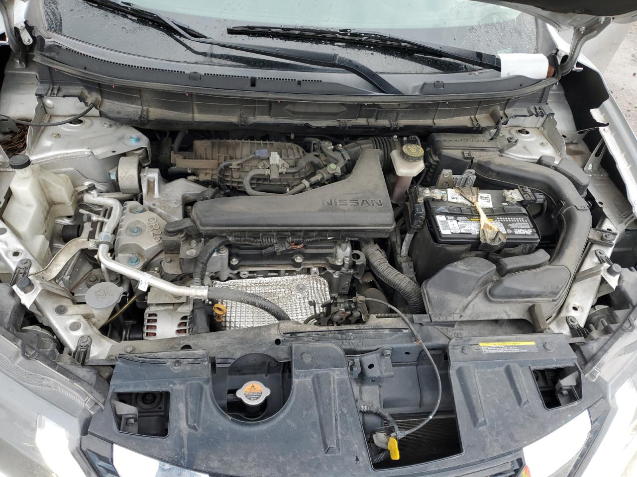 2017 Nissan Rogue VIN KNMAT2MT1HP613873 Copart auction photo, all over damage thumbnail 13