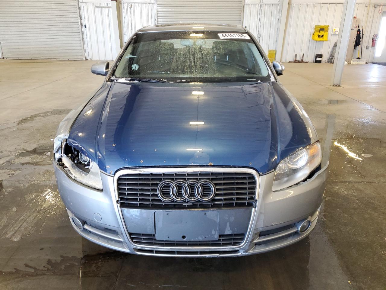 2006 Audi A4 VIN WAUDH78E36A245992 Copart auction photo, front end / rear end damage thumbnail 5