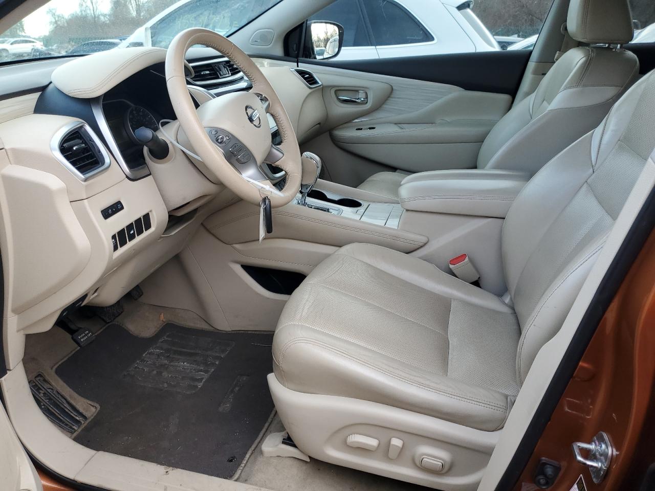 2015 Nissan Murano VIN 5N1AZ2MHXFN280376 Copart auction photo, front end / rear end damage thumbnail 7