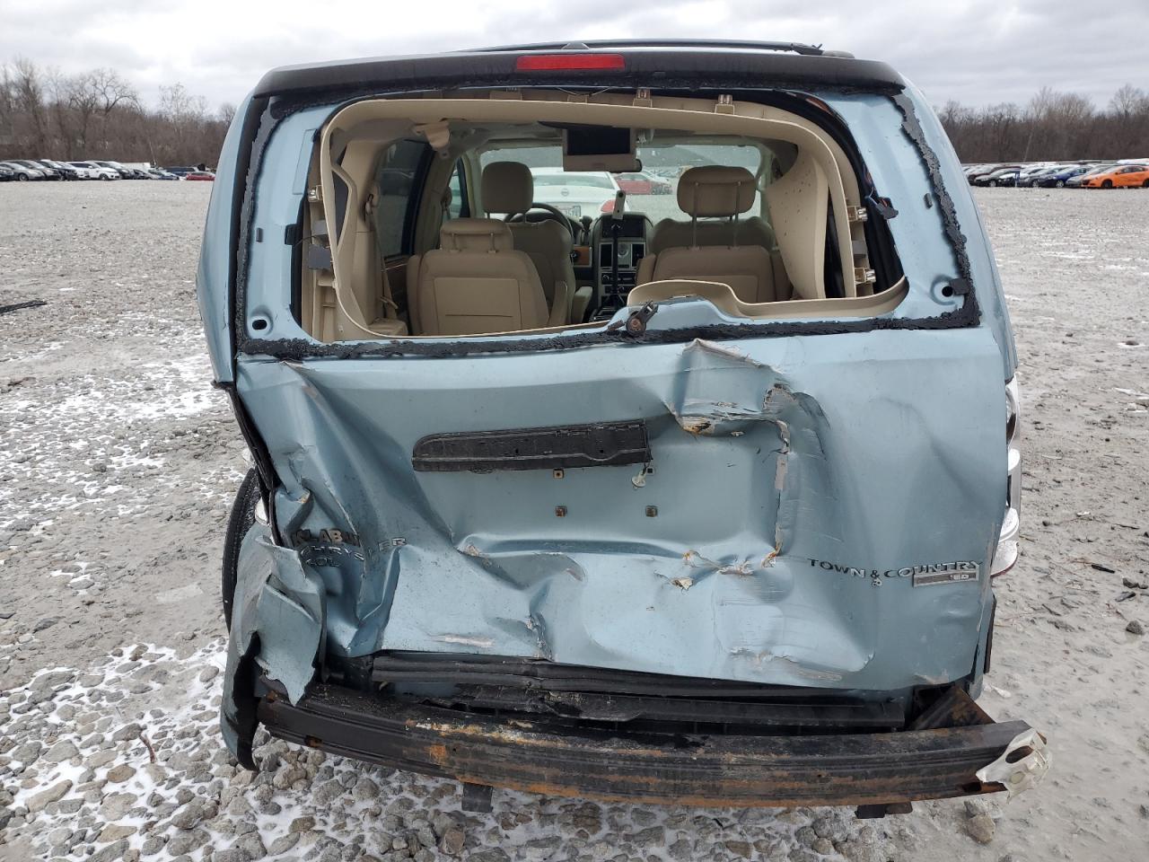 2009 Chrysler Town & Country VIN 2A8HR64X29R530680 Copart auction photo, rear end damage thumbnail 6