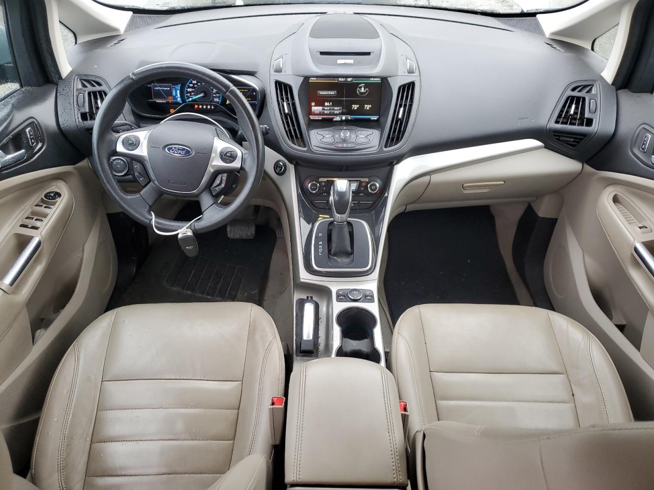 2014 Ford C-MAX VIN 1FADP5CU5EL502832 Copart auction photo, side / front end damage thumbnail 8