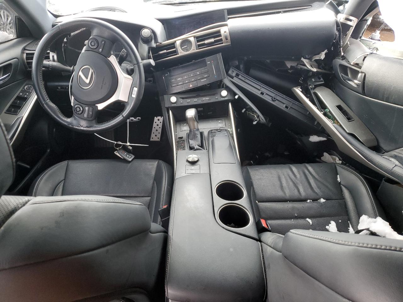 2015 Lexus IS VIN JTHCE1D24F5009651 Copart auction photo, front end / side damage thumbnail 8