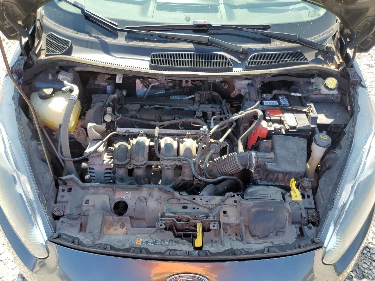 2015 Ford Fiesta VIN 3FADP4BJ1FM214369 Copart auction photo, water/flood damage thumbnail 11