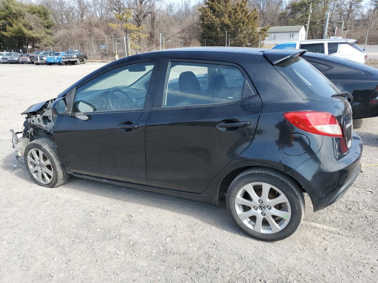 2014 Mazda 2 VIN JM1DE1LZXE0181358 Copart auction photo, front end damage thumbnail 2