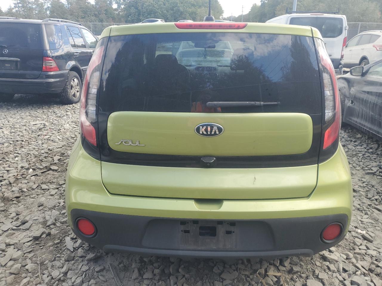 2019 KIA Soul VIN KNDJN2A25K7914711 Copart auction photo, vandalism damage thumbnail 6