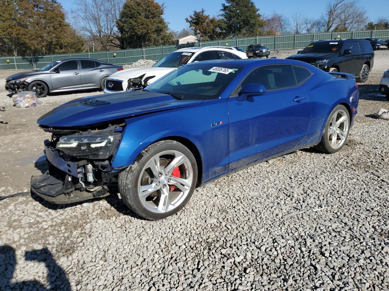 2021 Chevrolet Camaro VIN 1G1FE1R75M0137452 - Copart auction photo