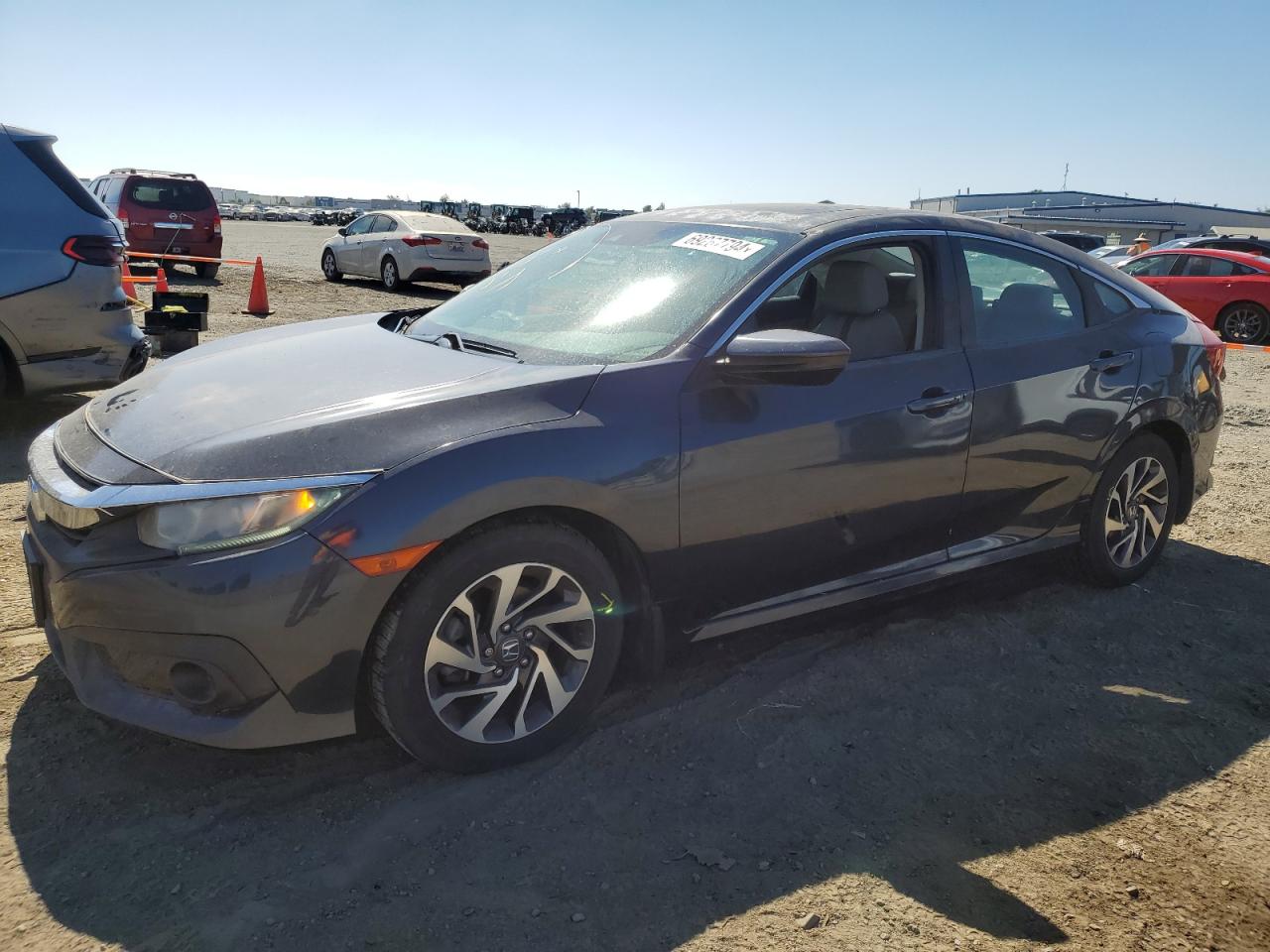 2017 Honda Civic VIN 2HGFC2F87HH534485