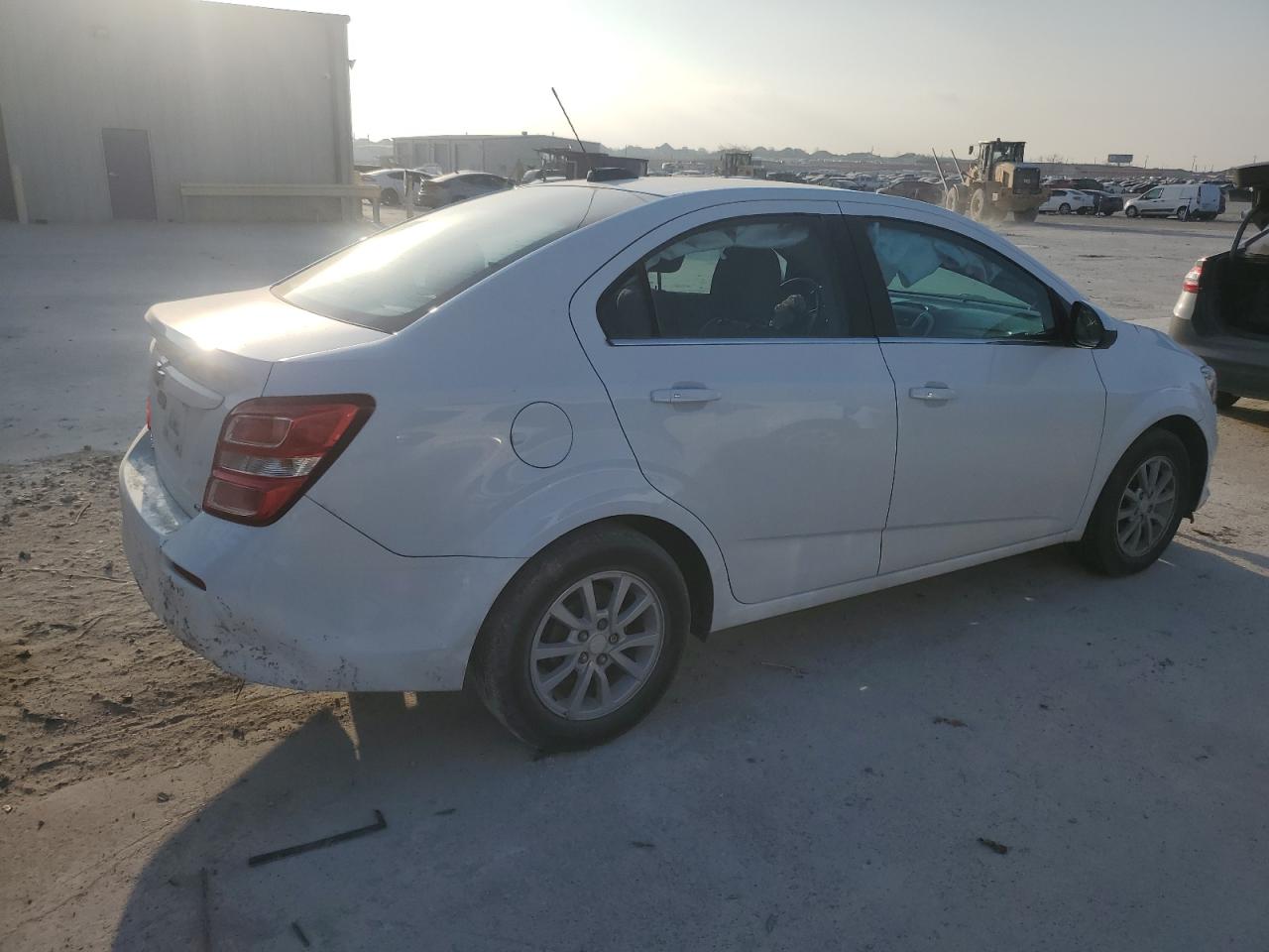 2017 Chevrolet Sonic VIN 1G1JD5SH1H4127880 Copart auction photo, front end damage thumbnail 3