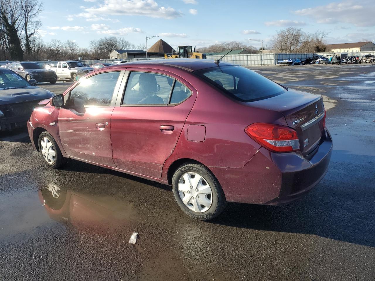 2017 Mitsubishi Mirage VIN ML32F3FJ5HH004599 Copart auction photo, front end damage thumbnail 2