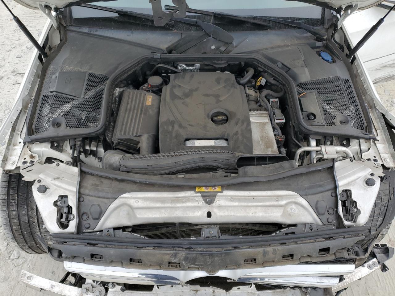 2017 Mercedes-Benz C-klasse VIN 55SWF4JB2HU207355 Copart auction photo, front end damage thumbnail 11
