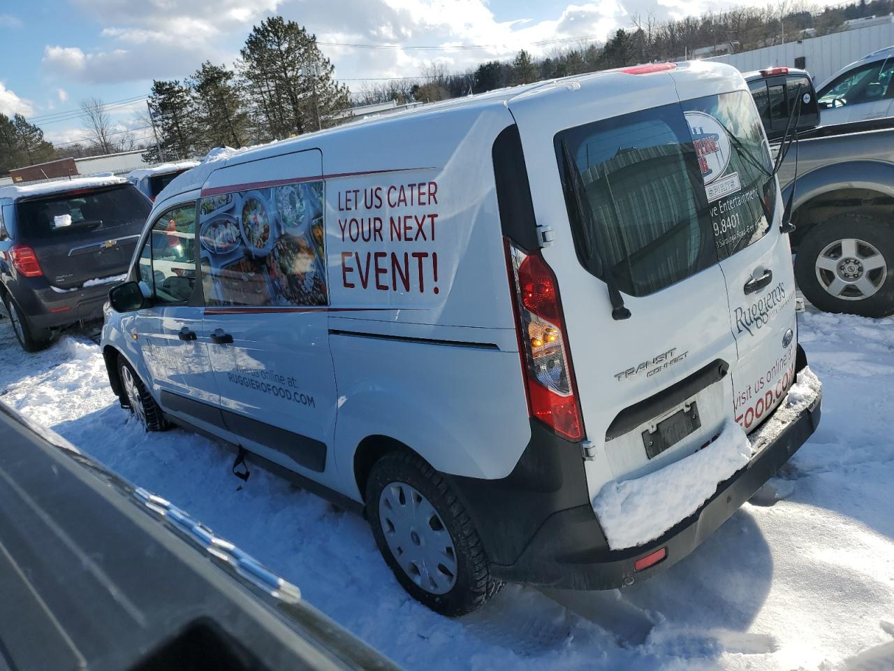 2020 Ford Transit VIN NM0LS7E23L1435522 Copart auction photo, front end / minor dent/scratches damage thumbnail 2