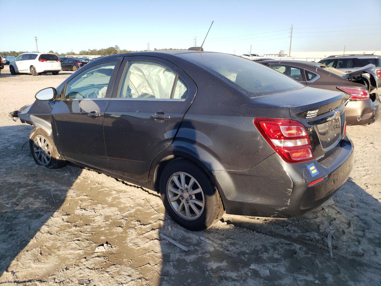 2017 Chevrolet Sonic VIN 1G1JD5SH4H4126738 Copart auction photo, front end damage thumbnail 2