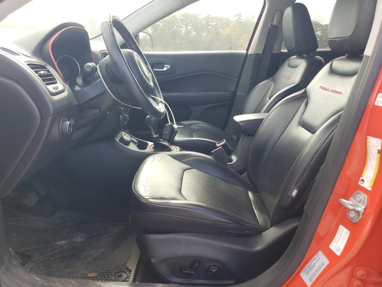 2017 Jeep Compass VIN 3C4NJDDB8HT635262 Copart auction photo, front end / minor dent/scratches damage thumbnail 7