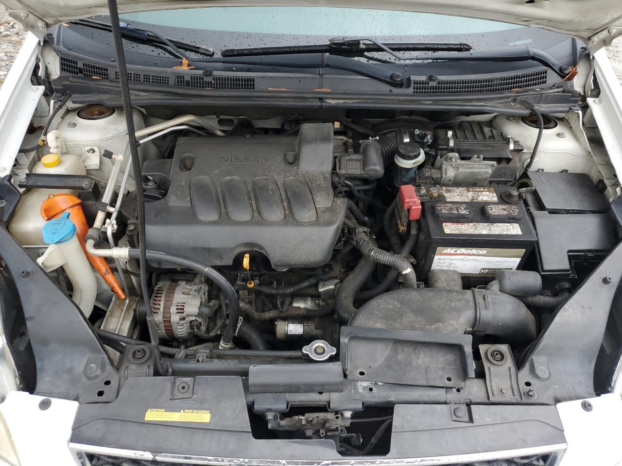 2012 Nissan Sentra VIN 3N1AB6AP8CL629559 Copart auction photo, rear end / front end damage thumbnail 11