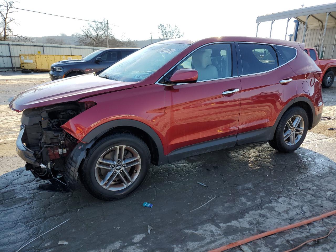 2017 Hyundai Santa Fe VIN 5XYZT3LB3HG410830