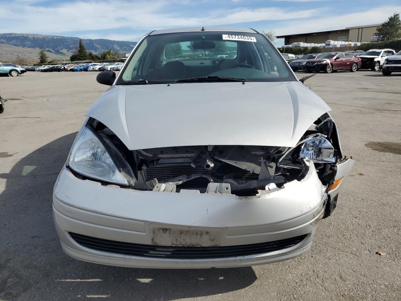 2001 Ford Focus VIN 1FAFP34P31W206626 Copart auction photo, front end / side damage thumbnail 5