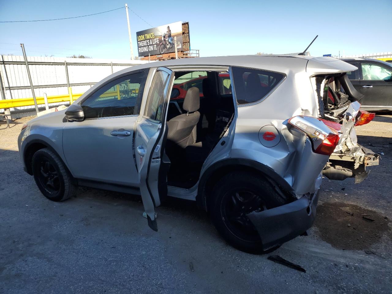 2015 Toyota RAV 4 VIN 2T3ZFREVXFW165010 Copart auction photo, rear end / minor dent/scratches damage thumbnail 2