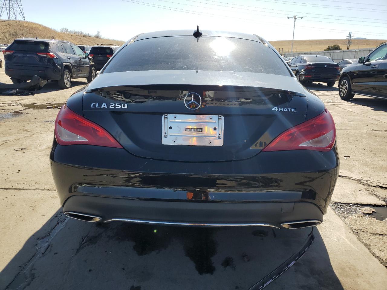 2018 Mercedes-Benz CLA-klasse VIN WDDSJ4GB1JN603733 Copart auction photo, front end damage thumbnail 6