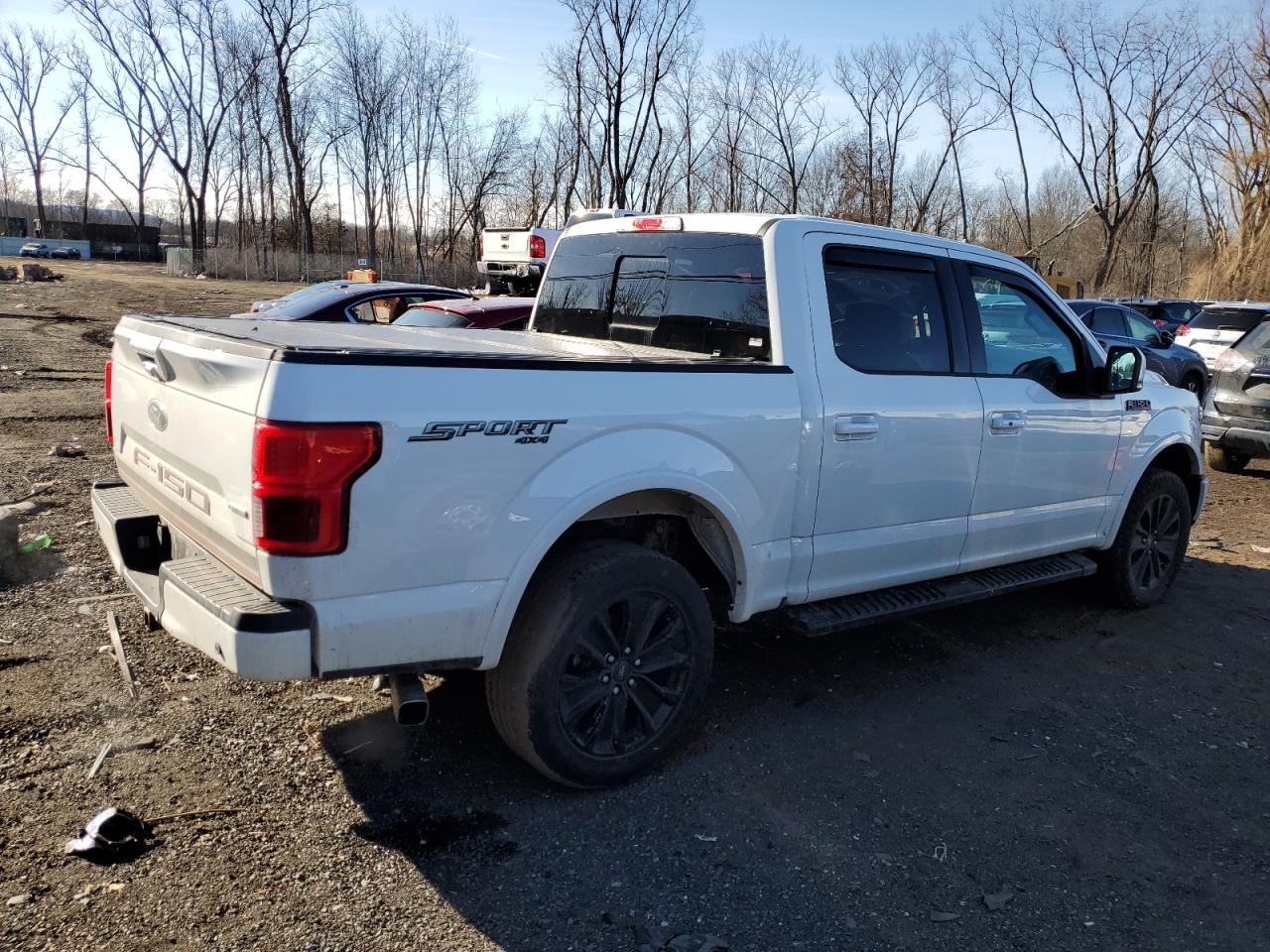 2019 Ford F-150 VIN 1FTEW1E41KFC51244 Copart auction photo, front end damage thumbnail 3