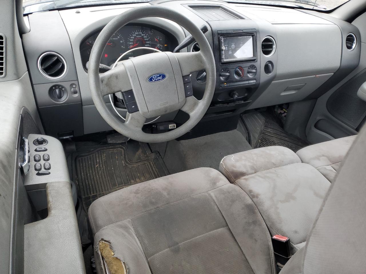2006 Ford F-150 VIN 1FTPX14576NA35975 Copart auction photo, rear end damage thumbnail 8