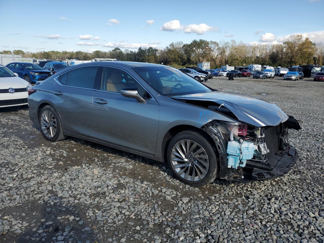2020 Lexus ES VIN 58AF21B13LU010085 Copart auction photo, front end damage thumbnail 4