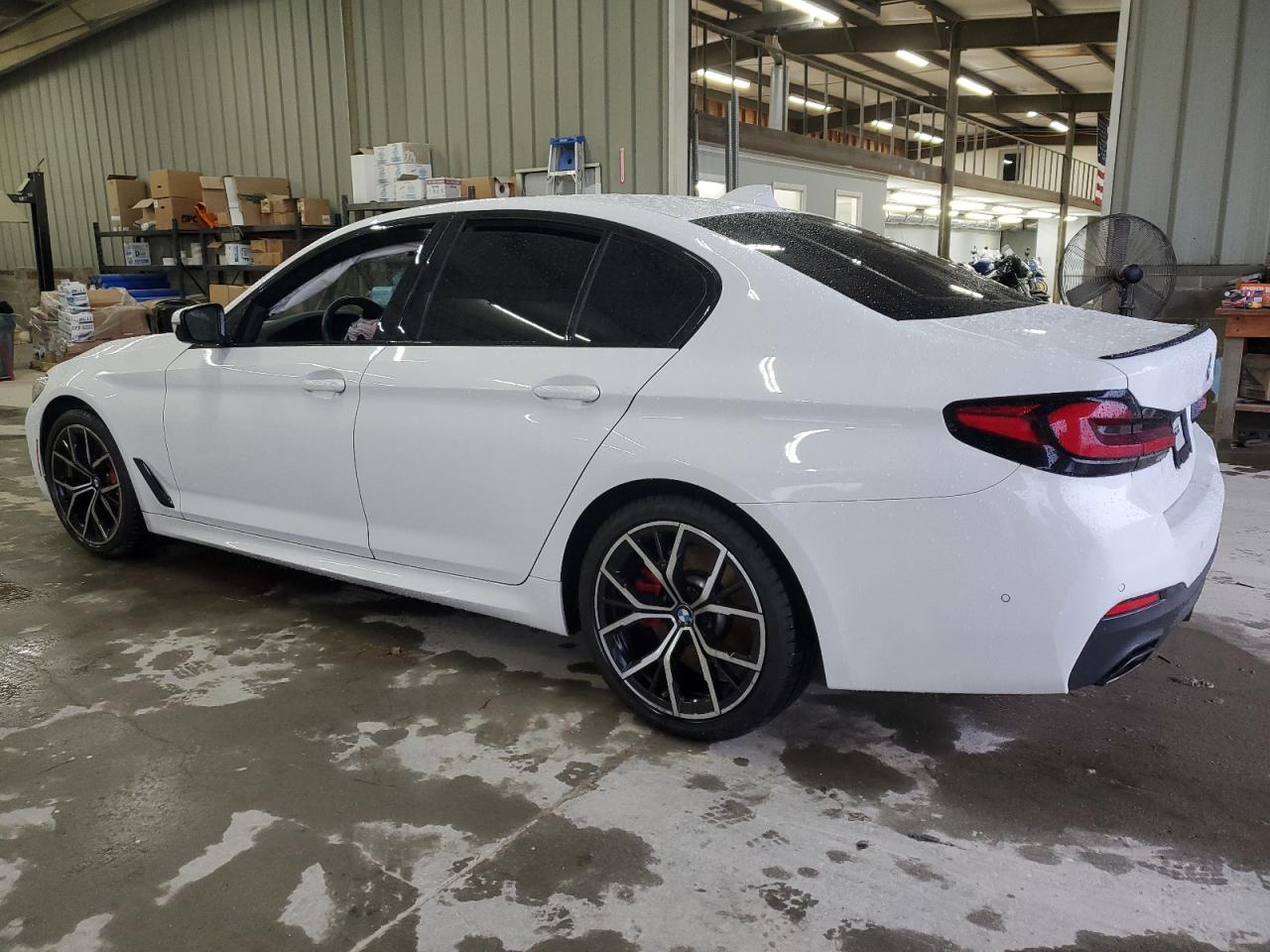 2023 BMW 5er VIN WBA53BH03PCM99136 Copart auction photo, front end / mechanical damage thumbnail 2