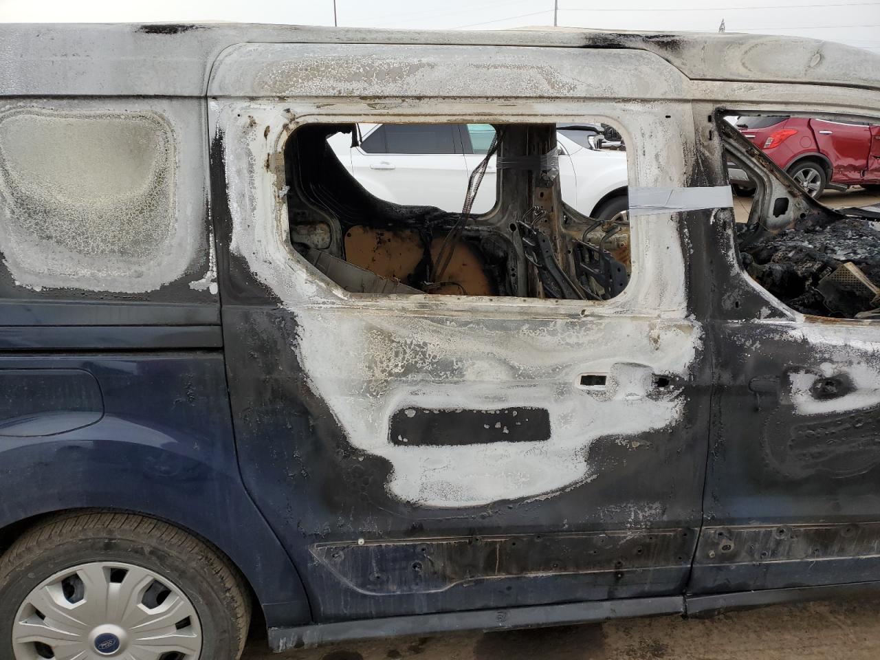 2021 Ford Transit VIN NM0LS7E70M1495268 Copart auction photo, burn / missing/altered vin damage thumbnail 10