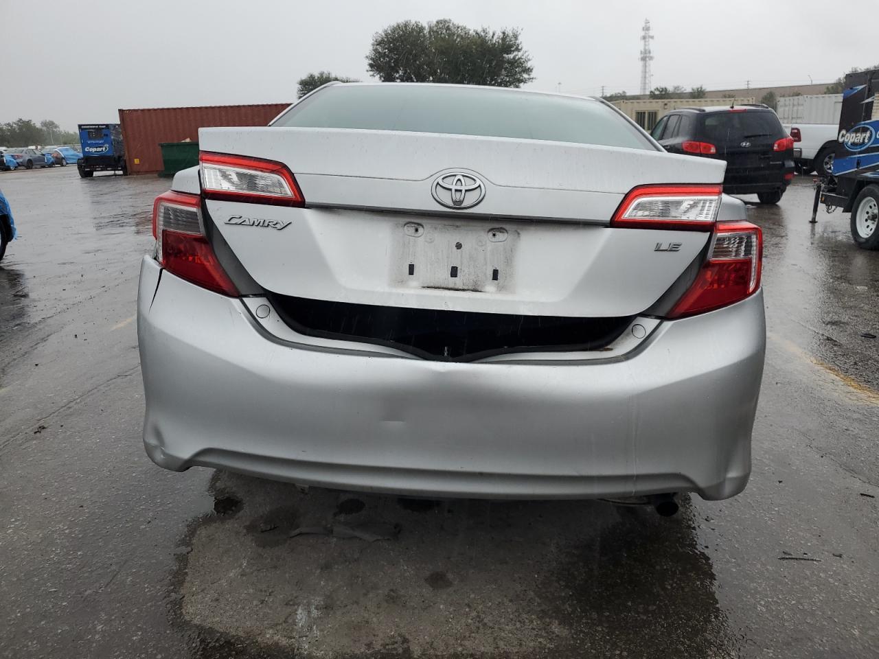 2012 Toyota Camry VIN 4T4BF1FK3CR166694 Copart auction photo, all over damage thumbnail 6