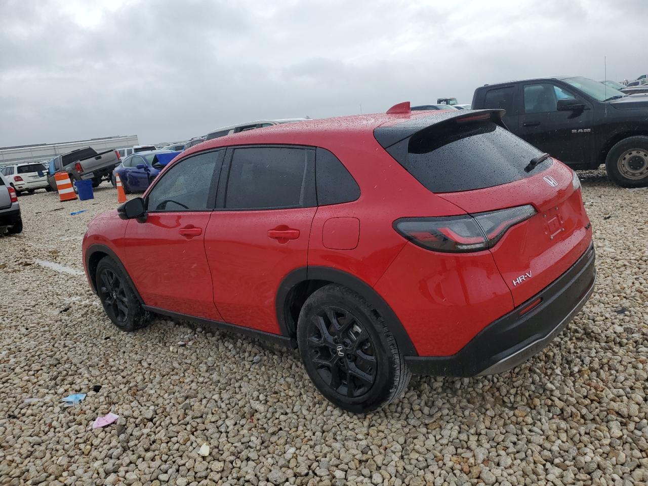 2024 Honda HR-V VIN 3CZRZ1H58RM756893 Copart auction photo, undercarriage damage thumbnail 2