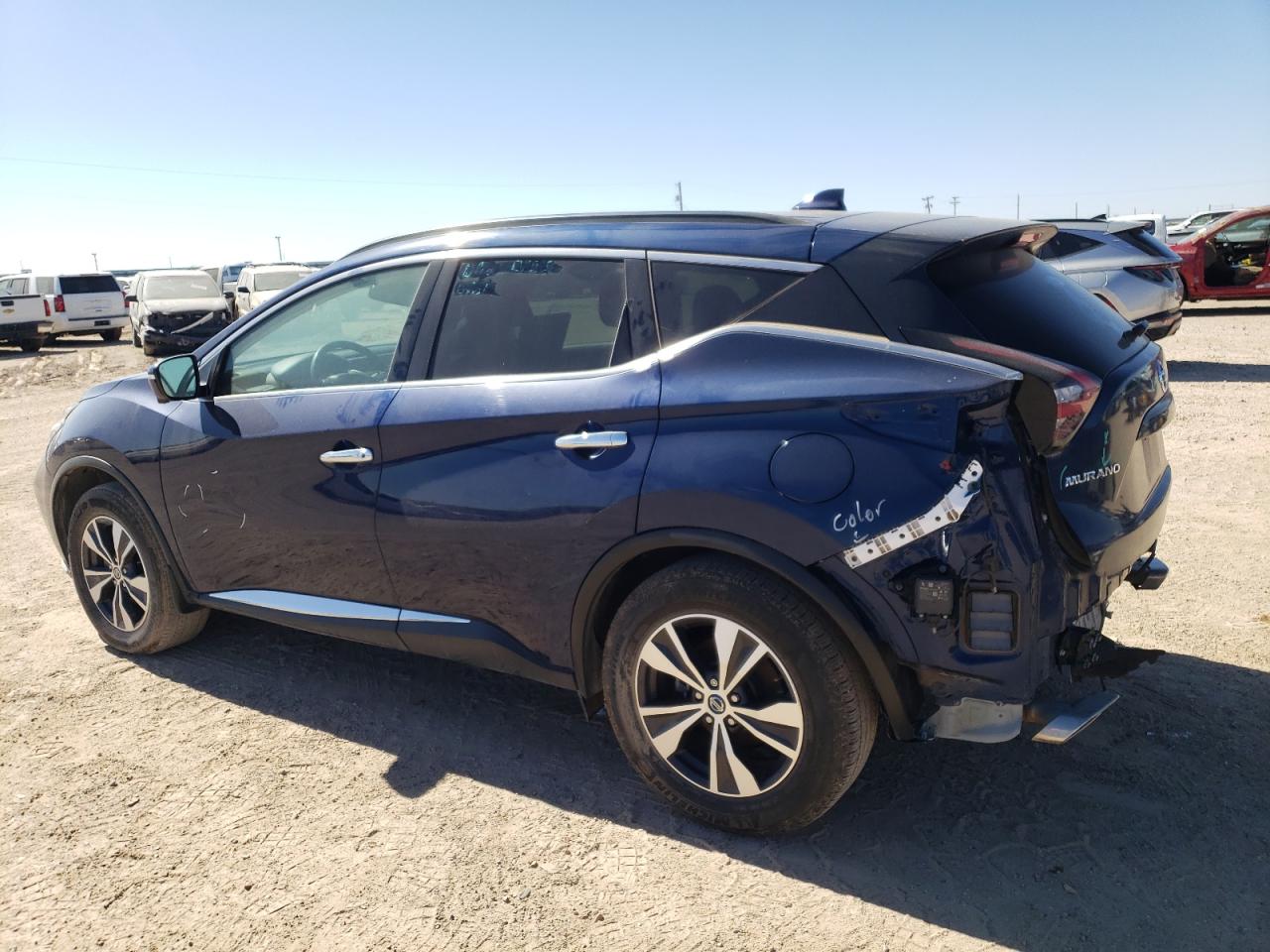 2020 Nissan Murano VIN 5N1AZ2BS9LN150714 Copart auction photo, rear end damage thumbnail 2
