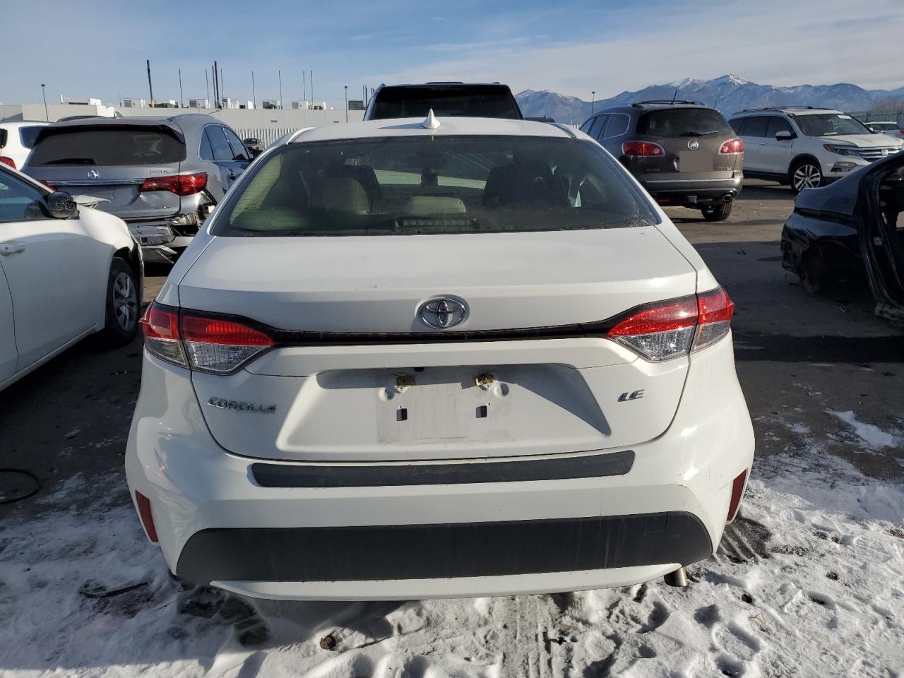 2020 Toyota Corolla VIN JTDEPRAE7LJ006408 Copart auction photo, front end damage thumbnail 6