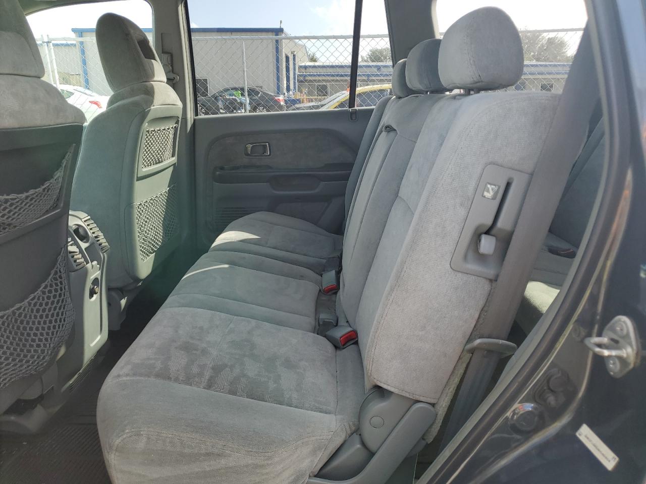 2004 Honda Pilot VIN 2HKYF18454H540404 Copart auction photo, rear end / side damage thumbnail 11