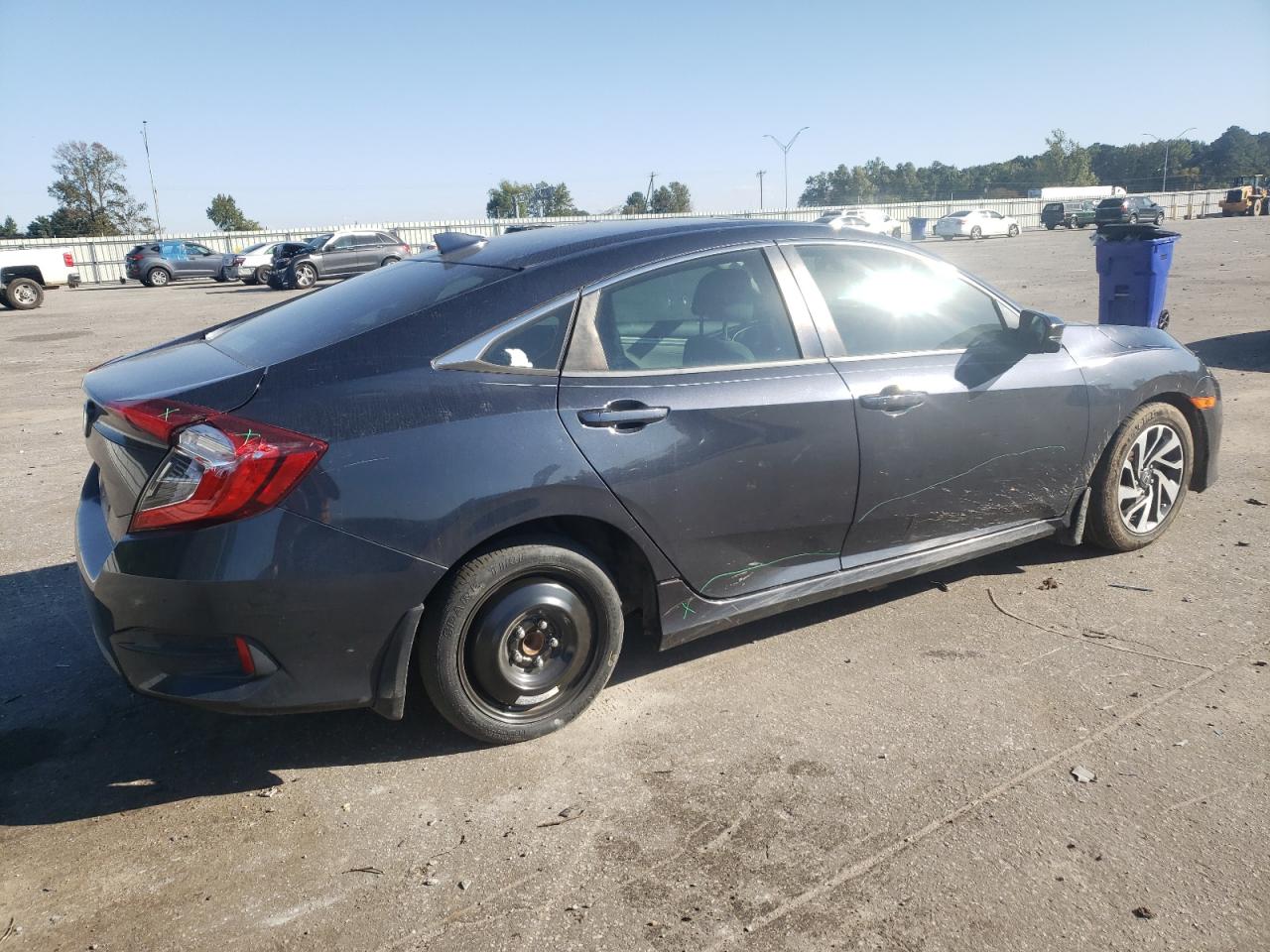 2018 Honda Civic VIN 2HGFC2F73JH522217 Copart auction photo, water/flood / all over damage thumbnail 3