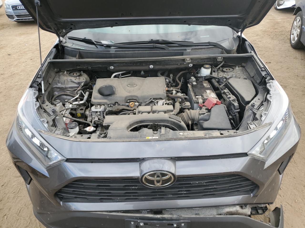 2021 Toyota RAV 4 VIN 2T3F1RFV7MC163830 Copart auction photo, side damage thumbnail 12