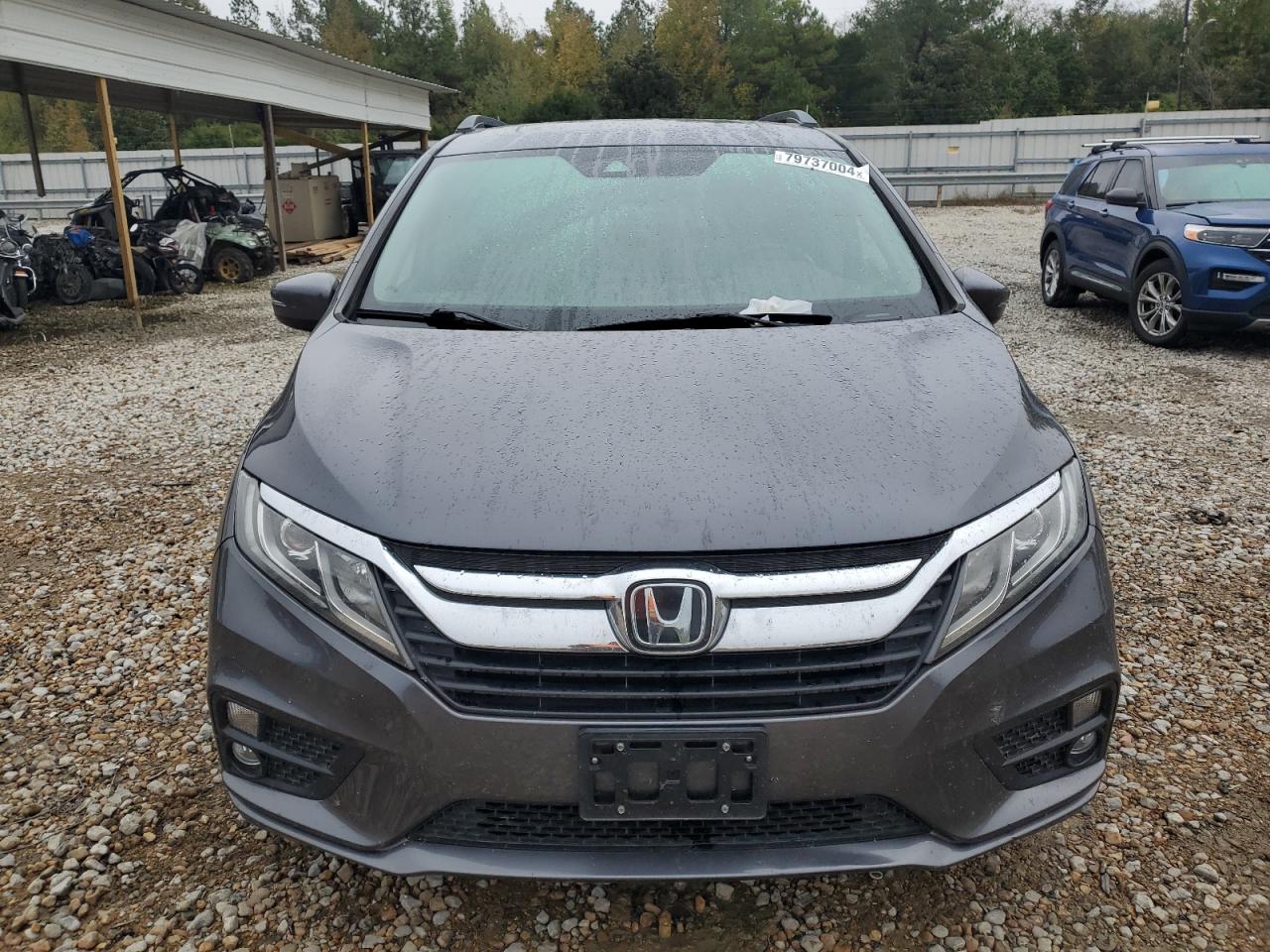 2020 Honda Odyssey VIN 5FNRL6H76LB017507 Copart auction photo, front end / side damage thumbnail 5